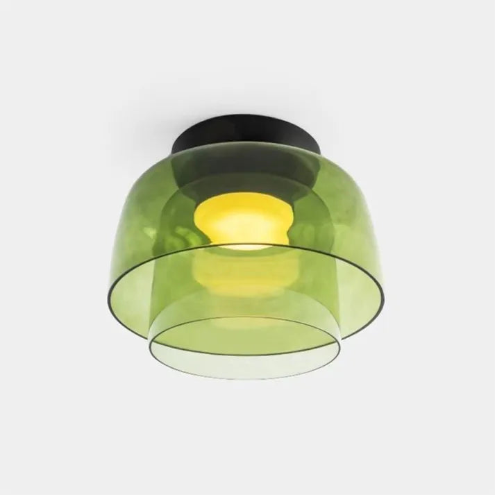 LuxeGlass - Lustre Médiéval de Plafond Luxe