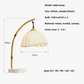 Wabi Sabi toile abat-jour lampadaire LED nordique bambou Design métal lampadaire nordique minimalisme salon Lustre lampe