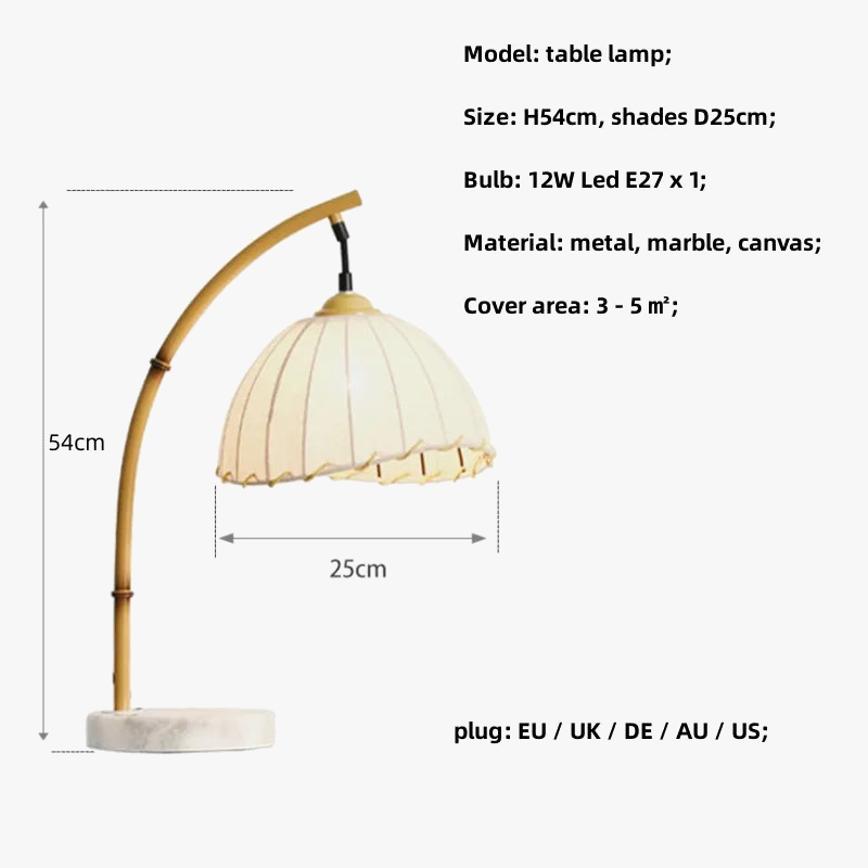 Wabi Sabi toile abat-jour lampadaire LED nordique bambou Design métal lampadaire nordique minimalisme salon Lustre lampe
